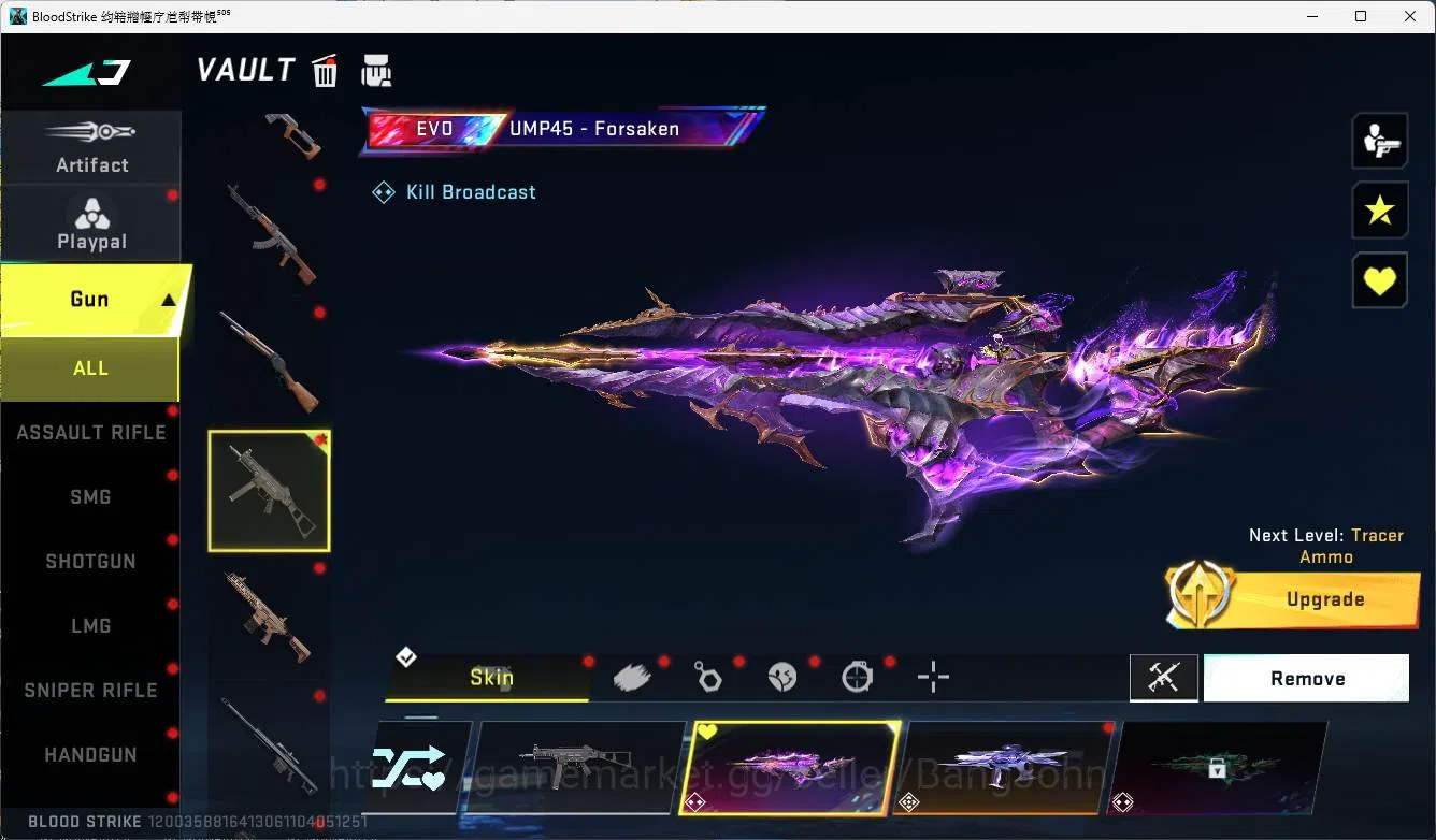 Blood Strike Accounts ASIA | EVO UMP45 | 2 Mele | 3 Eternal (Chainblade, image 13