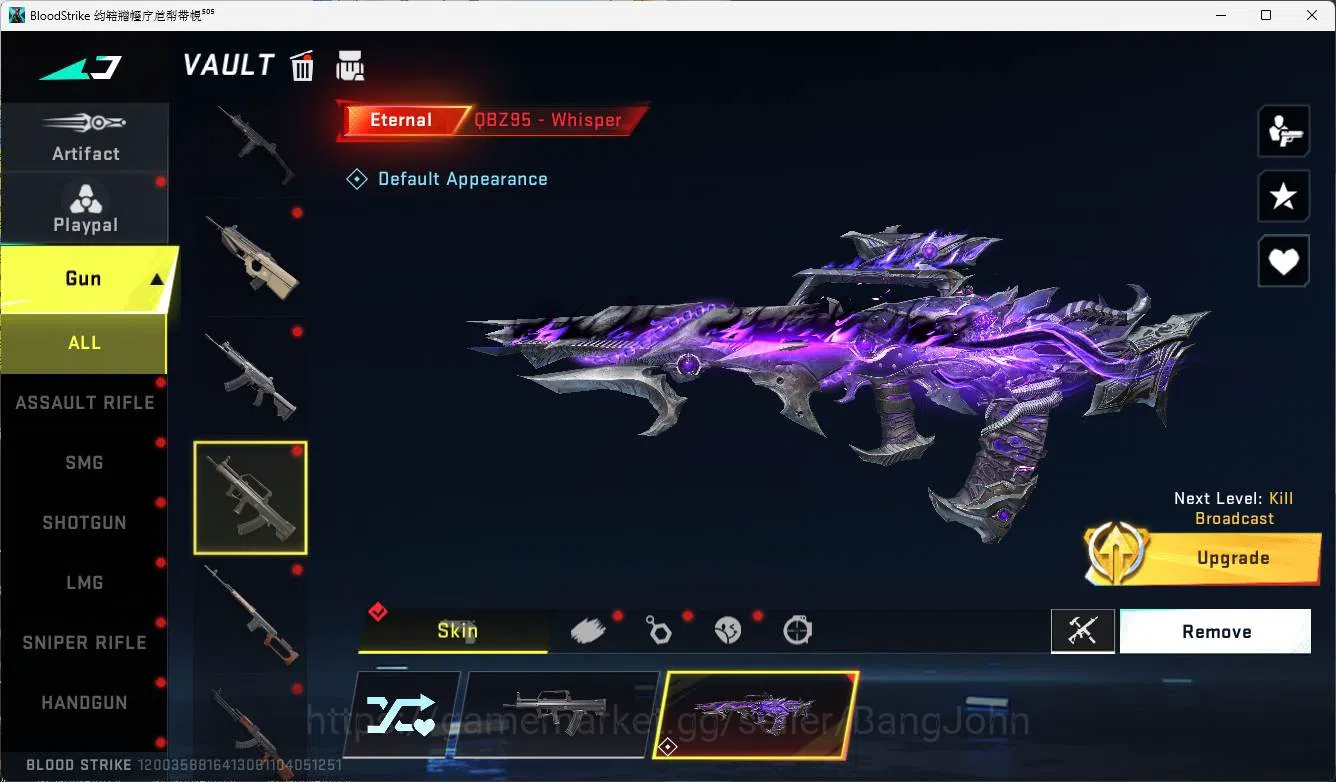 Blood Strike Accounts ASIA | EVO UMP45 | 2 Mele | 3 Eternal (Chainblade, image 14
