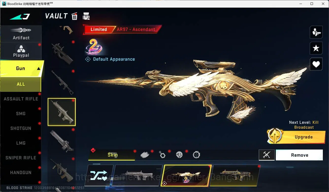 Blood Strike Accounts ASIA | EVO UMP45 | 2 Mele | 3 Eternal (Chainblade, image 15