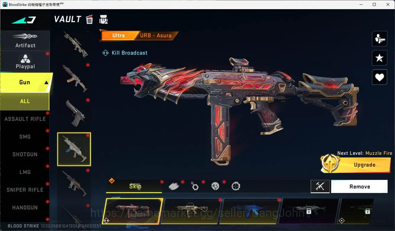 Blood Strike Accounts ASIA | EVO UMP45 | 2 Mele | 3 Eternal (Chainblade, image 16