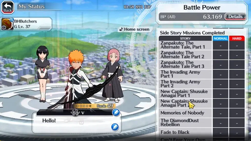 Bleach: Brave Souls Accounts [GLOBAL]6K Orbs+Fresh All Story|Renewed [Ichigo,Ai image 6
