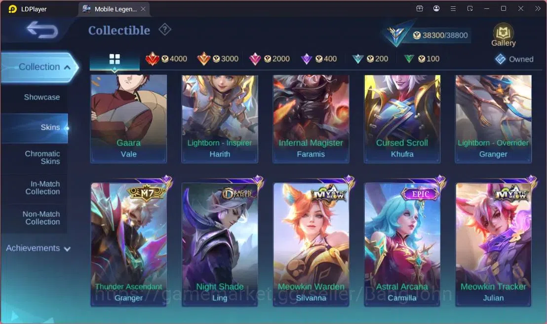 Mobile Legends: Bang Bang Accounts Global |Hero 113|Skin 167|Expert|CC Natalia|Meowki image 12