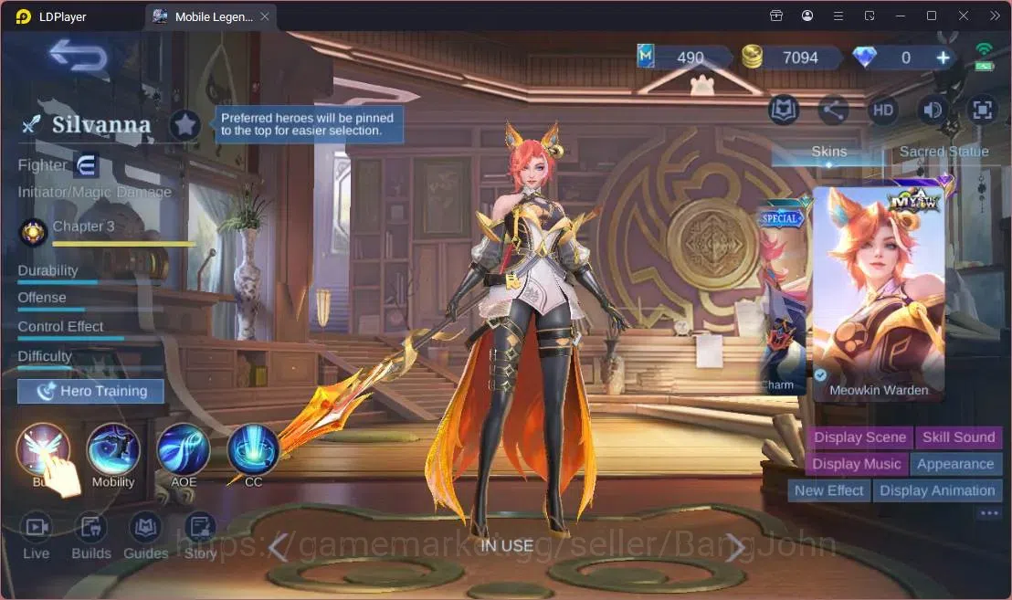 Mobile Legends: Bang Bang Accounts Global |Hero 113|Skin 167|Expert|CC Natalia|Meowki image 17