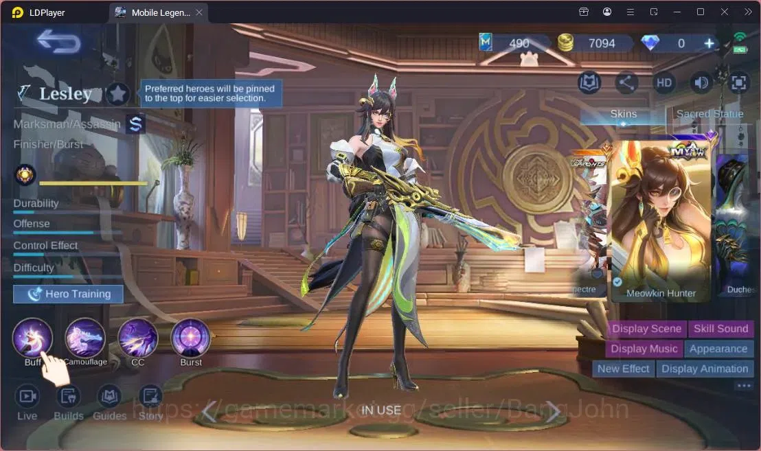 Mobile Legends: Bang Bang Accounts Global |Hero 113|Skin 167|Expert|CC Natalia|Meowki image 18