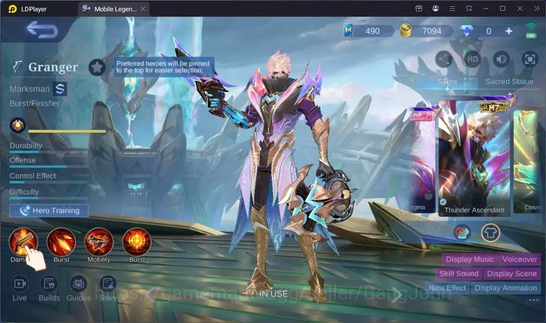 Mobile Legends: Bang Bang Accounts Global |Hero 113|Skin 167|Expert|CC Natalia|Meowki image 20