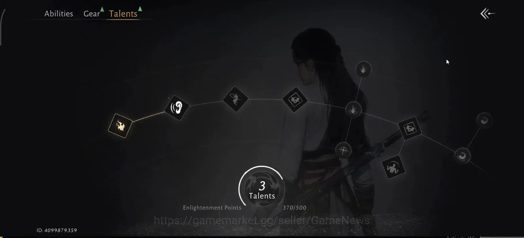 Where Winds Meet Accounts GLOBAL|Lv 5|GS 3676|1 Harmonic Core|Nameless Sword image 11