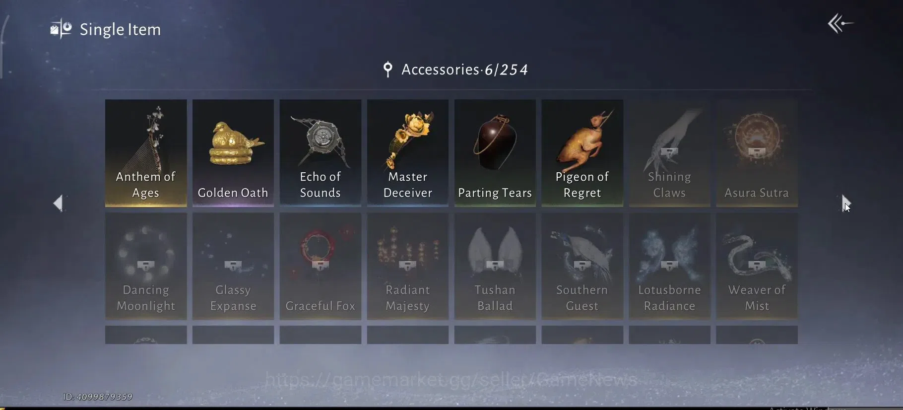 Where Winds Meet Accounts GLOBAL|Lv 5|GS 3676|1 Harmonic Core|Nameless Sword image 16