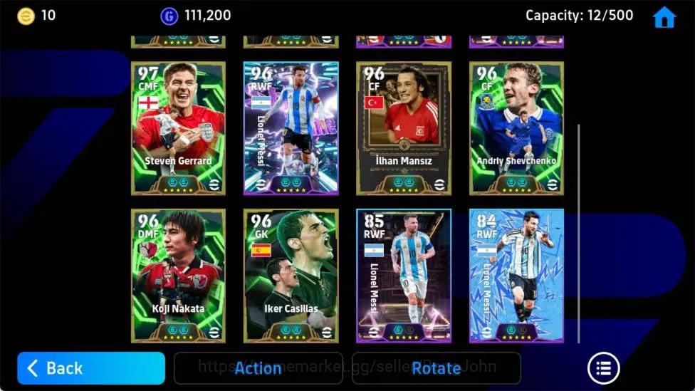 eFootball Accounts Android|PW 3143|Yaya Toure Epic,Francesco Totti Ep image 1
