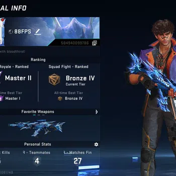 Blood Strike Collab Skin ASIA|Eternal AK47 | Collab MCX EVA | Ultra INP9,Or image 1