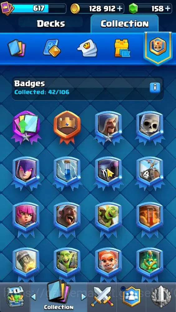 Clash Royale Accounts Lvl 617|KTL 10|Trophy 4357|Card 120|Limited Skin|1 image 10