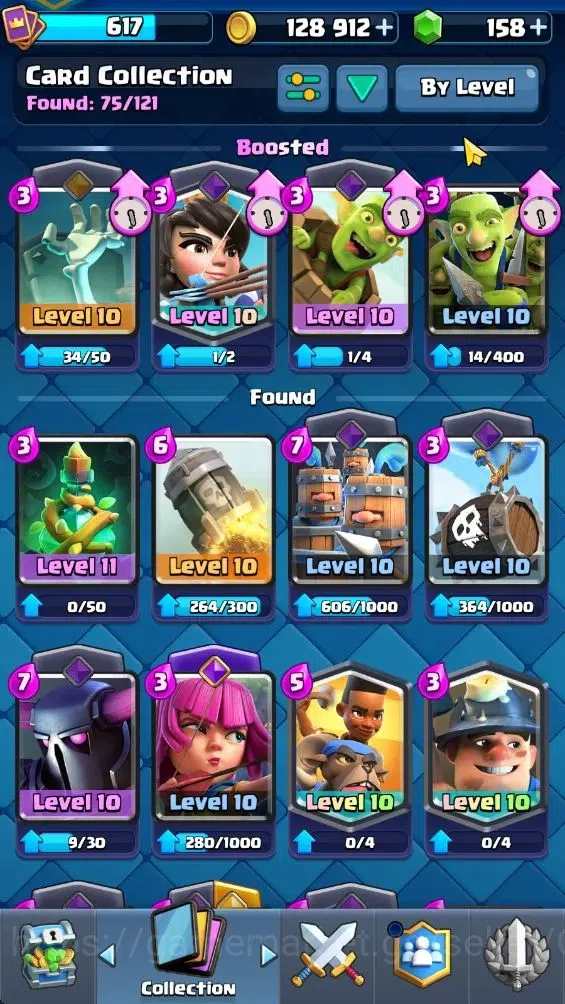 Clash Royale Accounts Lvl 617|KTL 10|Trophy 4357|Card 120|Limited Skin|1 image 11