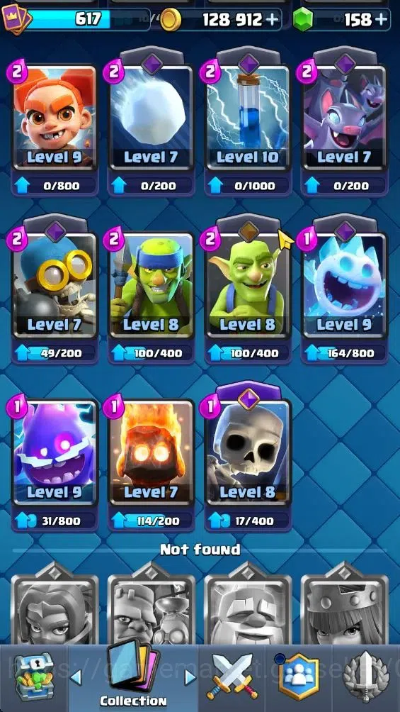 Clash Royale Accounts Lvl 617|KTL 10|Trophy 4357|Card 120|Limited Skin|1 image 16