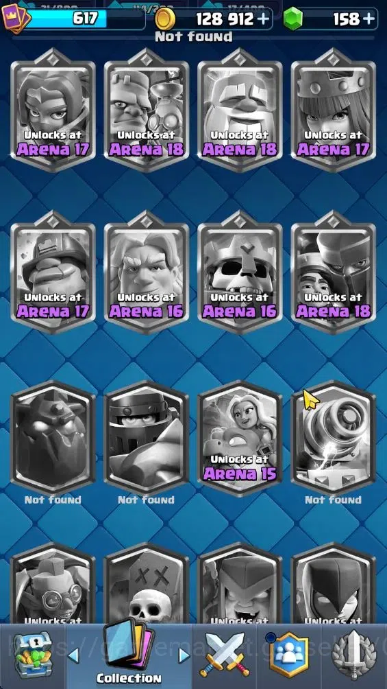 Clash Royale Accounts Lvl 617|KTL 10|Trophy 4357|Card 120|Limited Skin|1 image 17