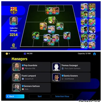 eFootball Accounts Legends & Iconic Players #34|Collective 3214+ Yamal X Messi X Eric Cantona X Rodri X Gerrard X Aumabeyang