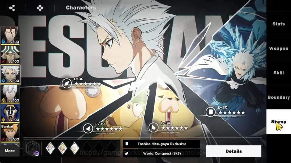 BLEACH: Soul Resonance Accounts NuverseSEA|LV 77|12 SSR [(AizenB6,Gin,Mayuri,Ichig image 13