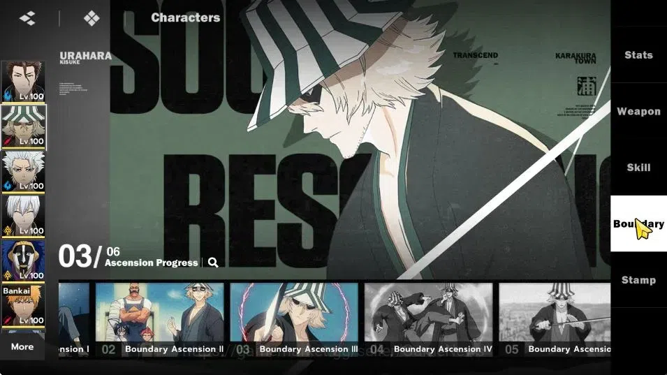 BLEACH: Soul Resonance Accounts NuverseSEA|LV 77|12 SSR [(AizenB6,Gin,Mayuri,Ichig image 9
