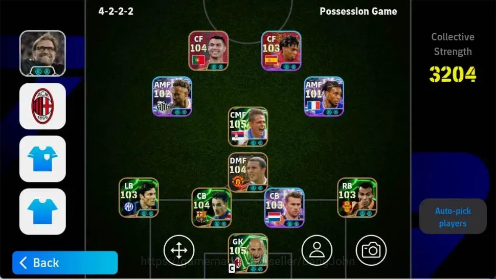 eFootball Accounts Mobile|PW 3204|Steven Gerrard Epic,Xabi Alonso Epi image 1