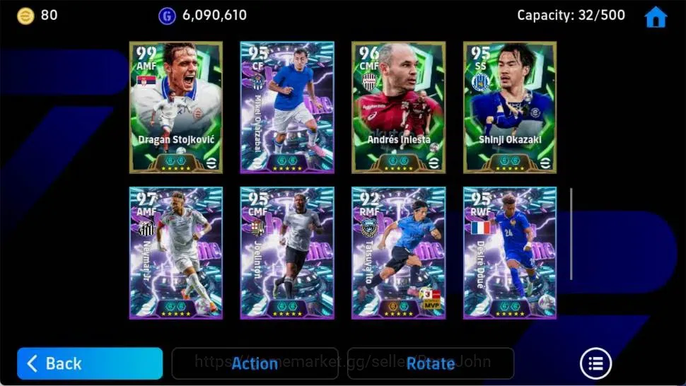 eFootball Accounts Mobile|PW 3204|Steven Gerrard Epic,Xabi Alonso Epi image 5