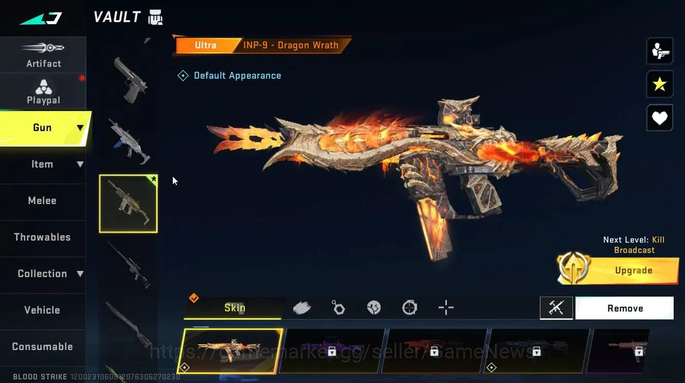 Blood Strike Accounts ASIA|ULTRA [INP-9-Dragon Wrath]|Legendary [M700-Bl image 5