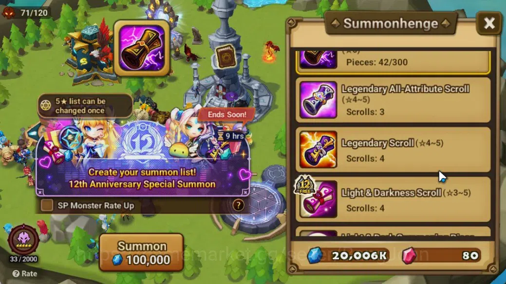 Summoners War: Sky Arena Accounts GLOBAL | NB 5 TESHAR,Starter Gacha 115 12Y+160 11Y image 2