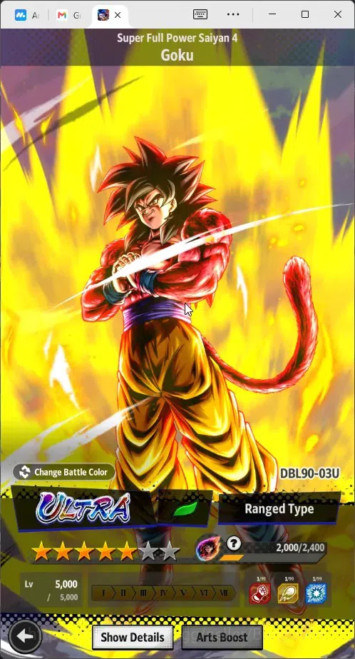 Dragon Ball Legends Accounts High-End Android | Lvl 171|167M Total Power|2.5K CC|2 LR|7 UL|LR Trunks&Gohan,SSG Shallet|UL 11