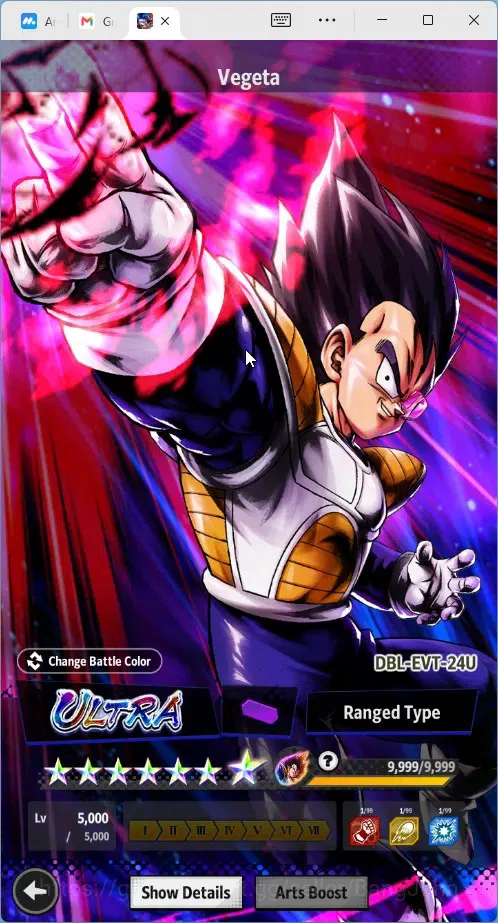 Dragon Ball Legends Accounts High-End Android | Lvl 171|167M Total Power|2.5K CC|2 LR|7 UL|LR Trunks&Gohan,SSG Shallet|UL 15