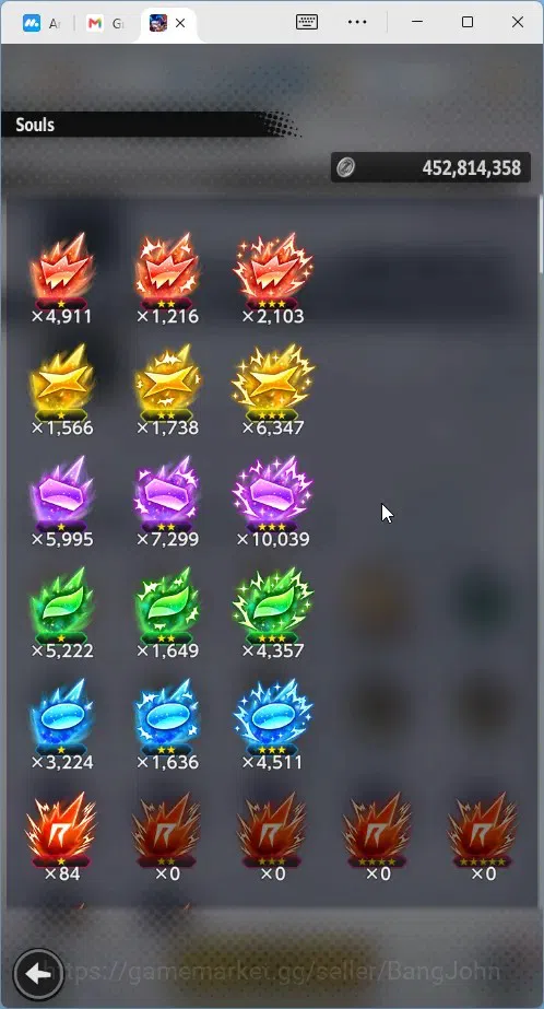Dragon Ball Legends Accounts High-End Android | Lvl 171|167M Total Power|2.5K CC|2 LR|7 UL|LR Trunks&Gohan,SSG Shallet|UL 6