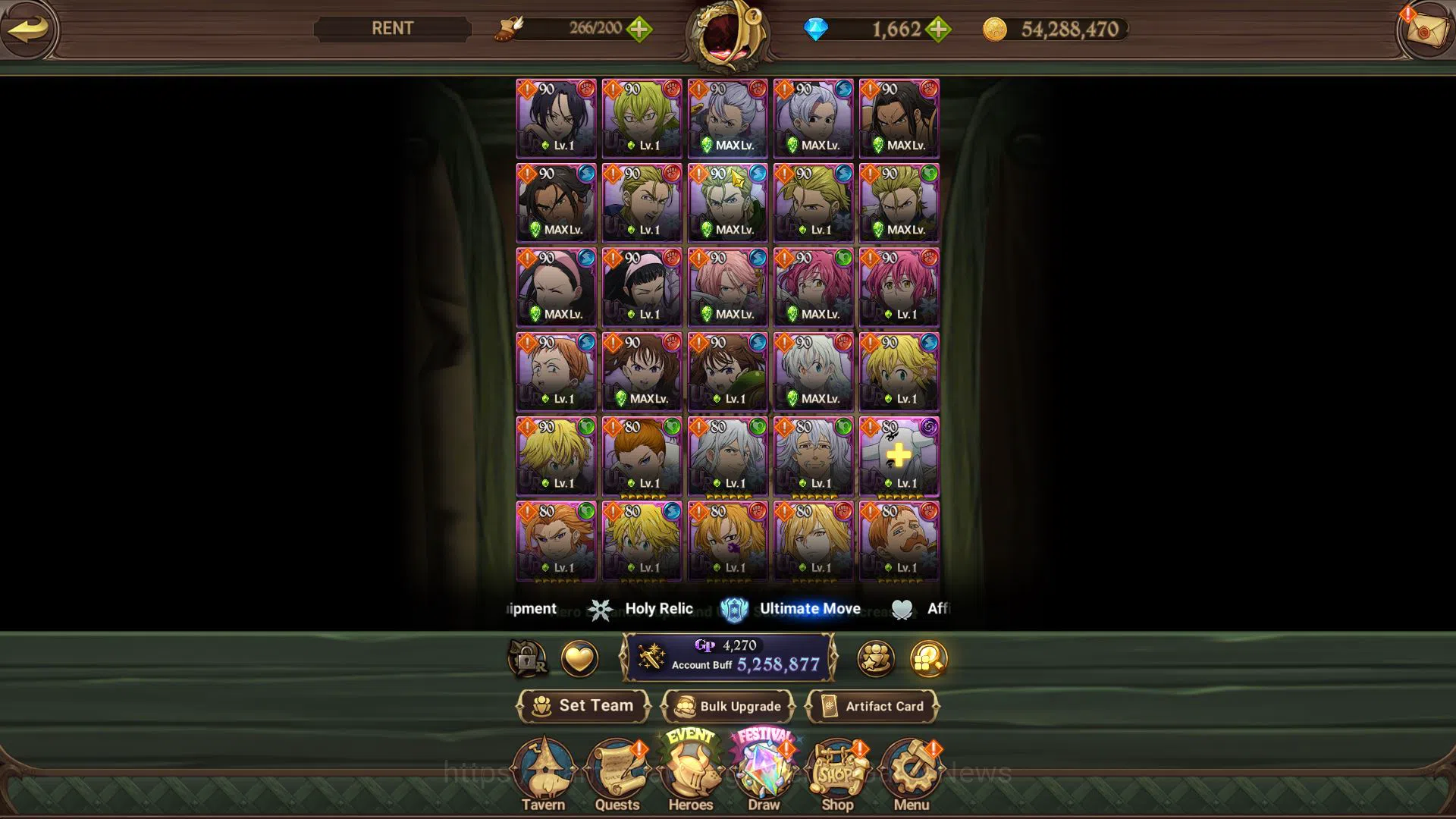 The Seven Deadly Sins: Grand Cross Accounts Global|5,2M CC|1662 DM|2 LR+8 UR+Collab FF,Blessin image 10