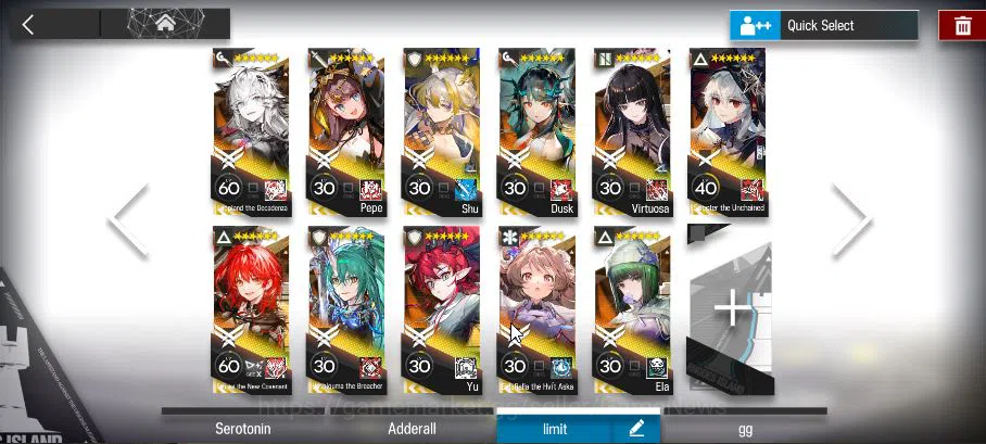 Arknights Accounts Lv 84|294 Operator+45 Skin|19K Orundum|11 Limited| image 4