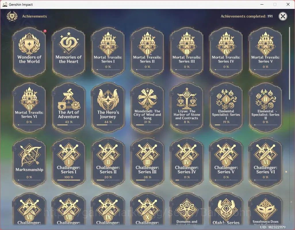 Genshin Impact Accounts ASIA|AR 43|Starter|1 Limited + 21Bintang 4 karakte image 5