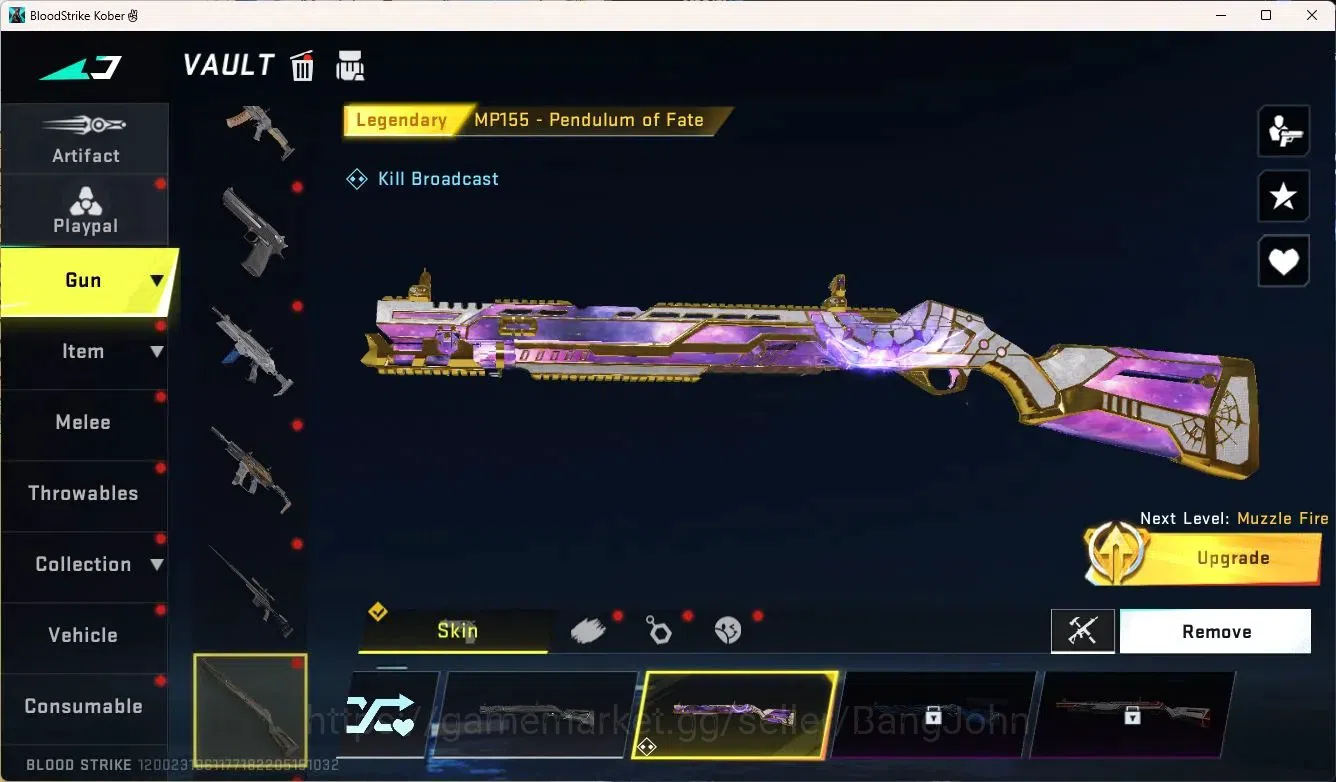 Blood Strike Accounts ASIA|ULTRA,M4A1,AUG,ZERO|5 SKIN LEGEN|MORE DETAIL  image 10