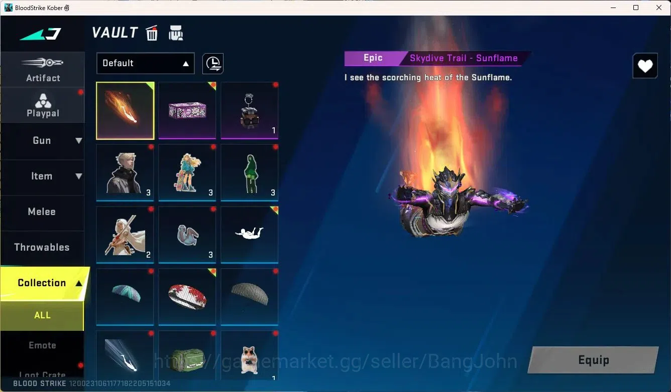 Blood Strike Accounts ASIA|ULTRA,M4A1,AUG,ZERO|5 SKIN LEGEN|MORE DETAIL  image 14