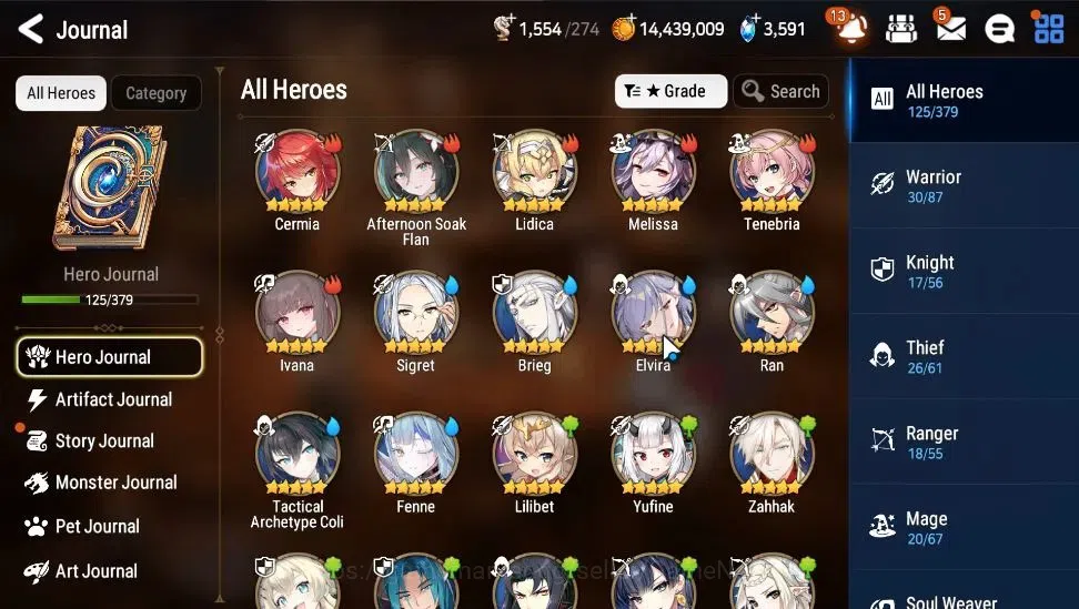Epic Seven Accounts Starter GLOBAL Unverif|5 ML[BArunka,NM Luna,SP Politis,SE Celine,AVildred]+Zahhak,TA Coli,Ran|PoH 5