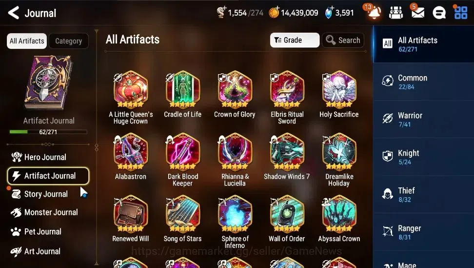 Epic Seven Accounts Starter GLOBAL Unverif|5 ML[BArunka,NM Luna,SP Politis,SE Celine,AVildred]+Zahhak,TA Coli,Ran|PoH 8