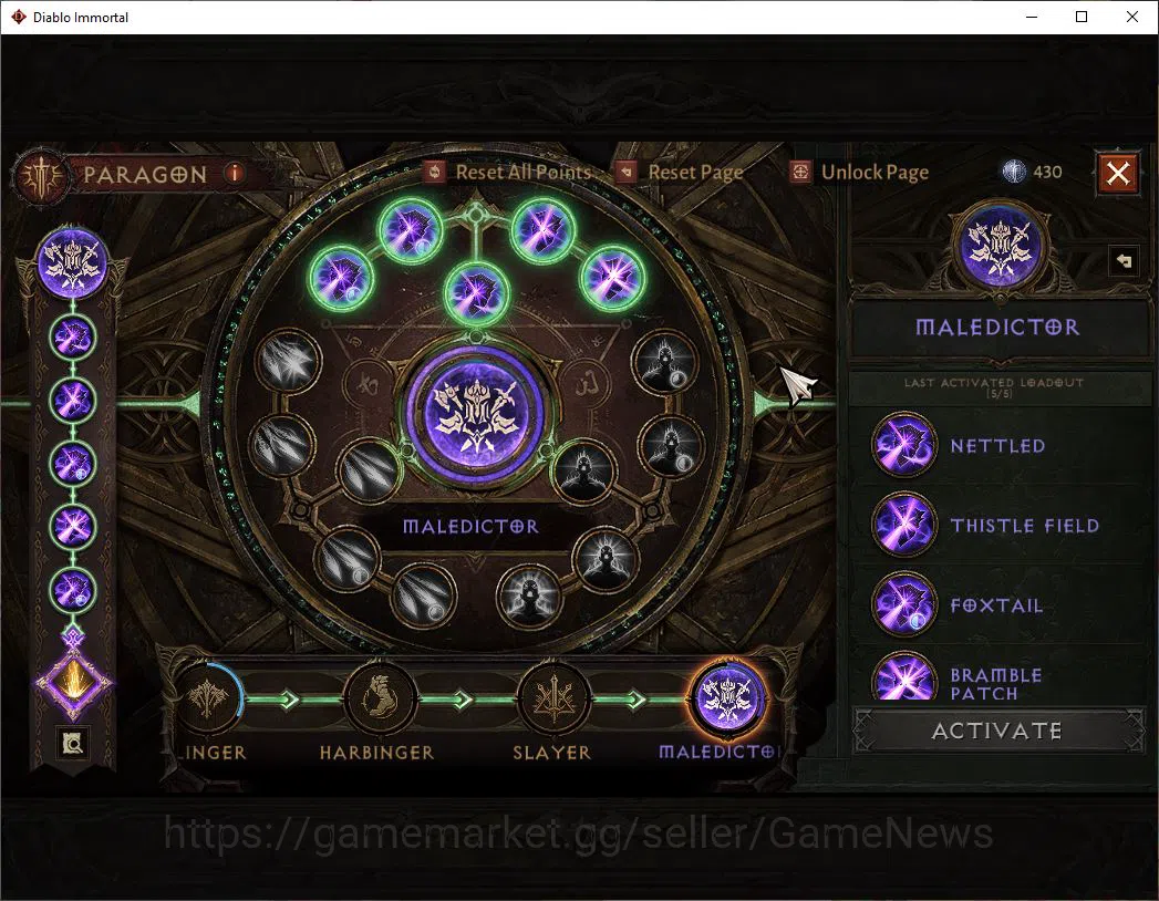 Diablo Immortal Accounts EU - Sescheron|Lv60(630)|Demon Hunter|35k CR|Reso image 8