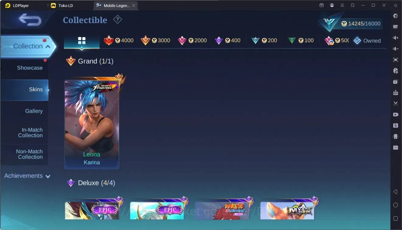 Mobile Legends: Bang Bang Accounts Global|Hero 51|Skin 65|Seasoned|KOF Karina|Meowkin image 7