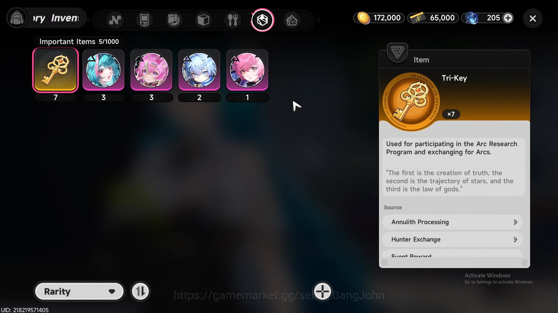 Neverness to Everness Accounts SEA | Starter Lv3 | 2 S Char Jiuyuan, Daffodill + image 5