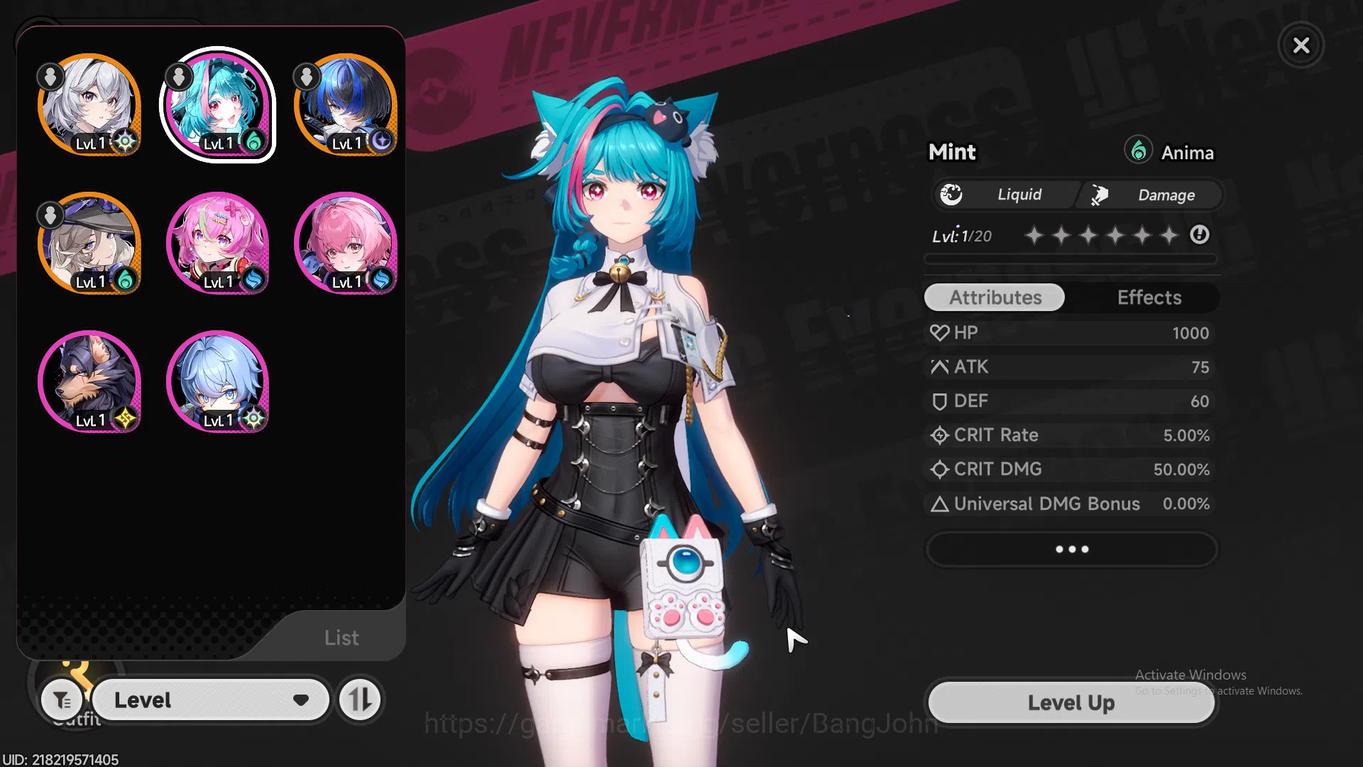Neverness to Everness Accounts SEA | Starter Lv3 | 2 S Char Jiuyuan, Daffodill + image 9