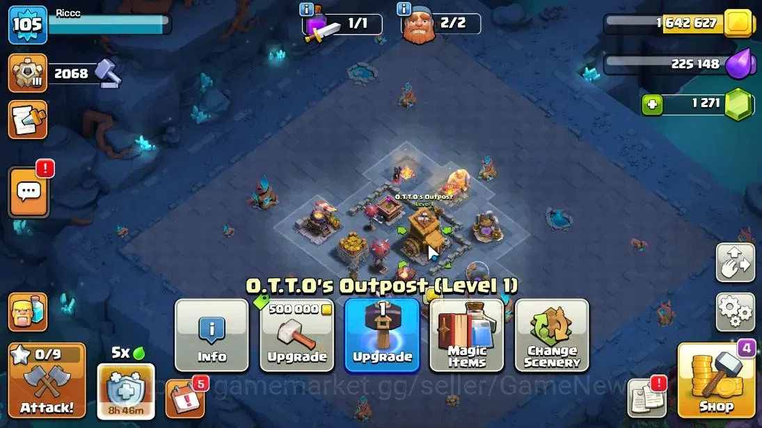 Clash of Clans Accounts TH14-BH7|LV105|HH7|BK45,AQ50,GW20,MP21,RC14|BM 8|L image 8