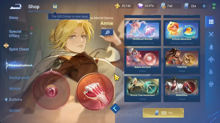 Honor of Kings Accounts GLOBAL |112HR|146SK|Blessed Ukyo|Sanxingdui HuoYi, image 1