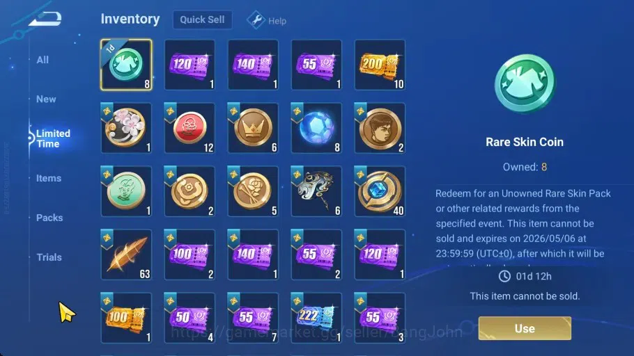 Honor of Kings Accounts GLOBAL |112HR|146SK|Blessed Ukyo|Sanxingdui HuoYi, image 11