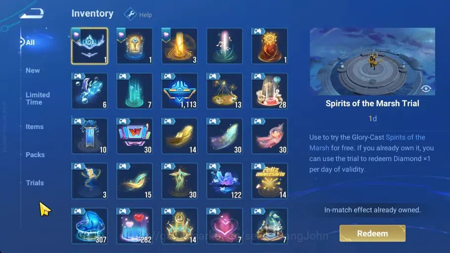 Honor of Kings Accounts GLOBAL |112HR|146SK|Blessed Ukyo|Sanxingdui HuoYi, image 13