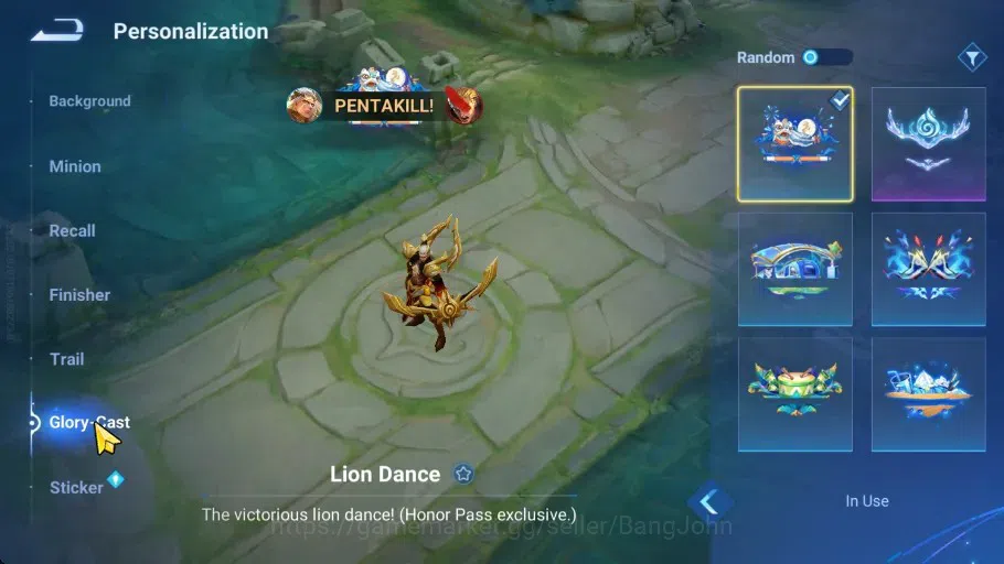 Honor of Kings Accounts GLOBAL |112HR|146SK|Blessed Ukyo|Sanxingdui HuoYi, image 3
