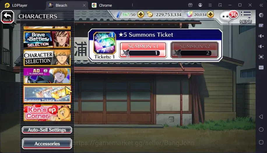 Bleach: Brave Souls Accounts Starter GLOBAL |20K ORB+freshStory|Ichigo DreamTeam,YachiruTYBW23,Rangiku 6