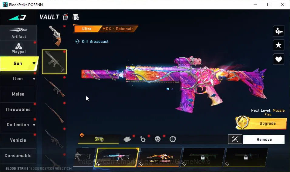 Blood Strike Accounts ASIA|Melee ULTRA One-Handed Axe|20 ULTRA[VOLT,M4A1 image 15