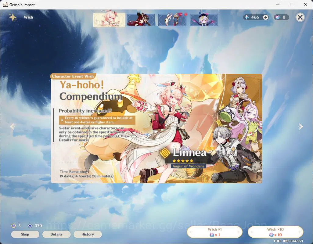Genshin Impact Accounts ASIA | AR 27 | Escoffier, Jean, mona, Aino, Tighna image 2