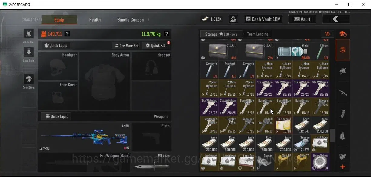 Arena Breakout Accounts MOBILE Lv30|SV 36,8M|CV 18M|B AN-94|SS AKM,CB FAL, image 3