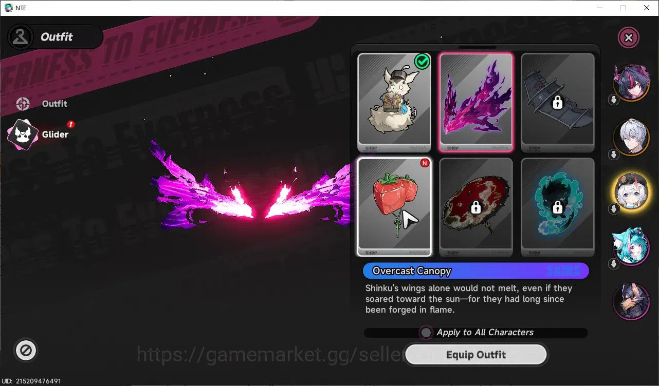 Neverness to Everness Accounts Global SEA|HL 3|2 S-Class 1 Limited [Shinku],Sakiri|2 Selector Box|Overcast&Tomato 4