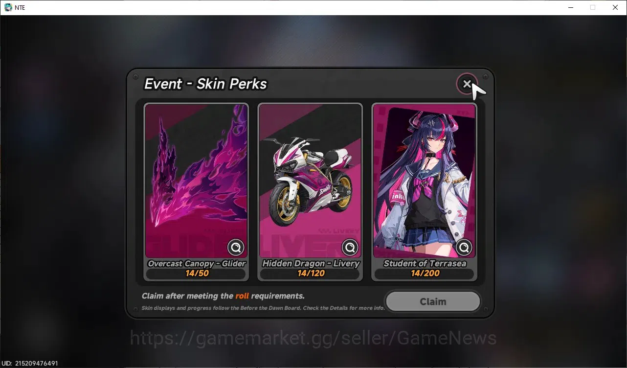 Neverness to Everness Accounts Global SEA|HL 3|2 S-Class 1 Limited [Shinku],Sakiri|2 Selector Box|Overcast&Tomato 8