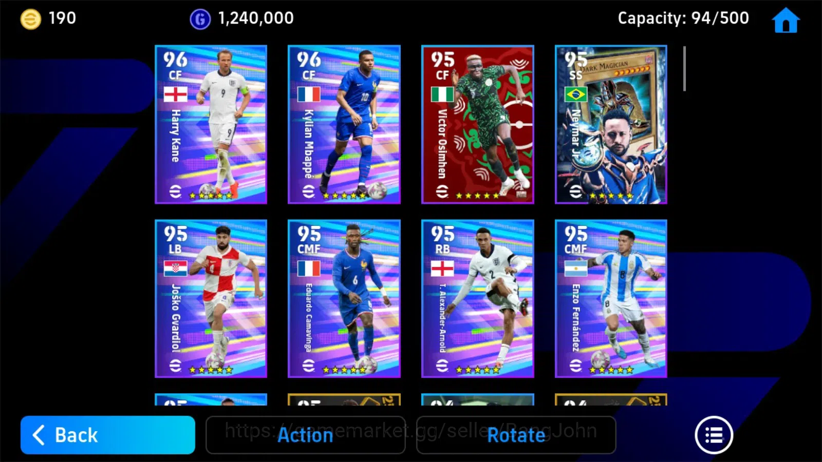 eFootball Accounts Android|PW 3032|Salah Show,Gattuso epic,Shevchenko image 2